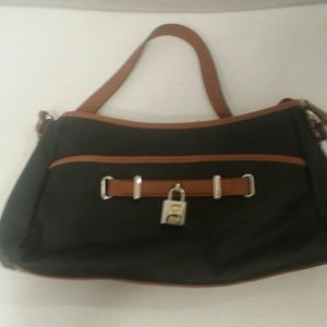 Rosetti Handbag Evening Hobo Bag Black and brown T